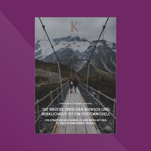 Die Brücke zwischen Wunsch und Wirklichkeit ist ein Systemmodell